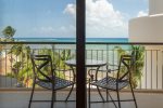 Your private balcony with ocean view